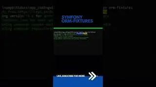 Symfony Command ORM Fixtures 