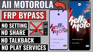 🔥 New Motorola FRP Bypass (2025) | Works After Security Update | Easy No-PC Way ✨