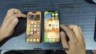 iPhone 13 pro max vs iPhone 15 pro max | iSupertech
