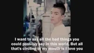 Kim Jo Han feat. Tae Yang - I Should Have Loved You Just A Little [Eng. Sub]