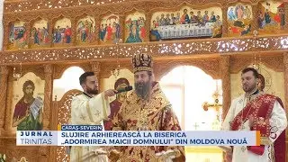 Slujire arhierească la Biserica „Adormirea Maicii Domnului” din Moldova Nouă