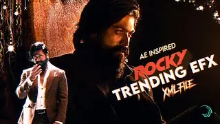 ae inspired badass Alight motion xml file 💌 ft.Rocking star Yash 🥶 alight motion free xml preset