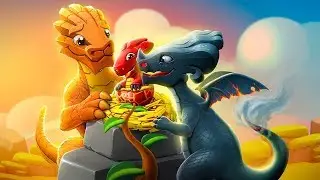Продолжаю играть в Легенды Дракономании!