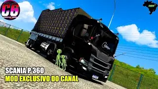 MOD OFICIAL DO CANAL SCANIA P 360 BI TRUCK ESTILO VERDUREIRO COM VARIOS OPCIONAS