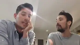 Con Nicolás Apelt hablando un poco del 11 11
