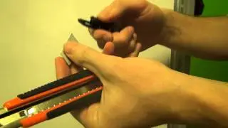 Replacing a Utility Knife Blade - How to Renew a Utility Knife Blade
