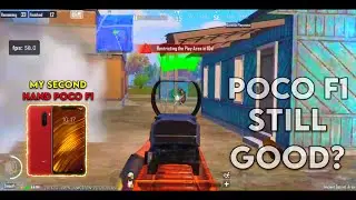 POCO F1 PUBG TEST GAMEPLAY WITH FPS METER|BGMI TEST| PUBGM