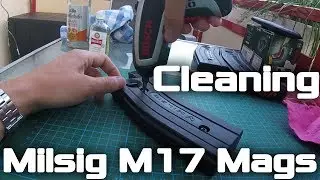 Cleaning MILSIG M17 magazin