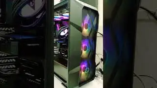 MSI 360 Liquid cooler view RGB LED #desktop #cpucooling #kolkata #gaming