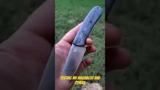 channel update- testing my own knives