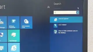 How show display icons on windows server 2019