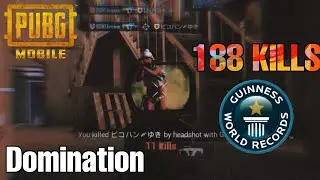 188kills!!! | PUBG Mobile Domination World Record
