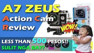 A7 ZEUS HD Sports Action Camera :: Cheap GoPro SJCAM alternative for Less than 500 pesos!!