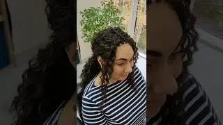 Водопад с афрокудрями