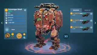 IS SHELL STILL GOOD? ULTIMATE GLORY/HALO BUILD! (War Robots)
