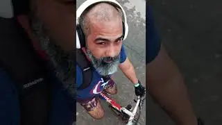 Miguel Couto pra Duque de Caxias de bike