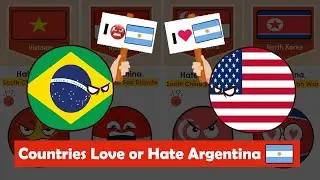 Countries Love or Hate Argentina