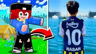 HASANA FENERBAHÇE FORMASI ALDIM !! Minecraft Yapı Kapışması - Minecraft