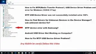 How to Fix Unknown Devices USB Device Driver for Windows (10/8.1/8/7/xp)