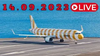 LIVE From Madeira Island Airport 14.09.2023