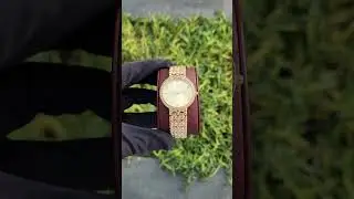 viguer watch new design released in july 2024 in full golden color
