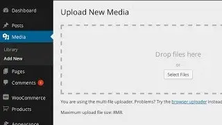 Increase Maximum Upload File Size in WordPress