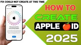 How to Create an Apple ID in 2025: Step-by-Step Guide Apple Account Cannot Be Created At This Time.