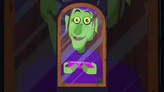 Who's at the Window ☠️ 🧙🏿‍♀️ #shorts #youtubeshorts #Músicasparacrianças #halloweensongs