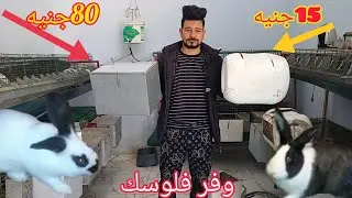 صنع بيت الولاده للارنبه ب15جنيه بدل 80جنيه وفر فلوسك