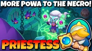 RUSH ROYALE - Priestess makes Necro even better!