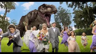 Dinosaur Crashes Wedding!! Jurassic World Dominion Wedding Animation