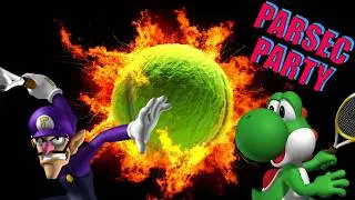 BALLS TO THE FACE | Mario Power Tennis - Part 1 | Parsec Party
