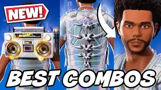 BEST COMBOS FOR *NEW* PLATINUM THE WEEKND SKIN! - Fortnite