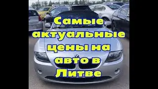 Самые актуальные цены на авто в Литве