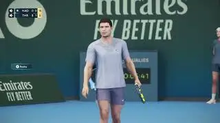TopSpin 2K25 gameplay match test  tennis challenge game