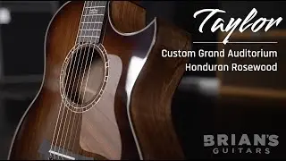 Taylor Custom Grand Auditorium Honduran Rosewood Played by Sam Robbins