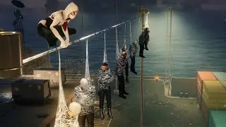 TombStone and his men VS Spider-Gwen - Marvel's Spider Man Remastered