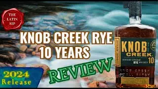 Knob Creek RYE 10 years Whiskey Review |The Best RYE ?
