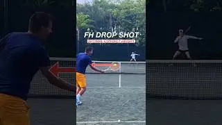 Don’t Hit Forehand Drop Shot Below the Waist