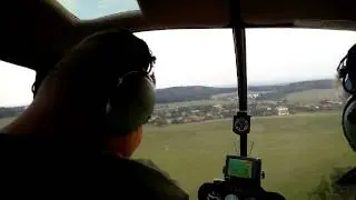 vyhlídkový let helicoptérou nad Holicemi 22 8 2015