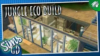 Sims 4 Basement Build | Jungle Adventure | Glass Roof Basement House