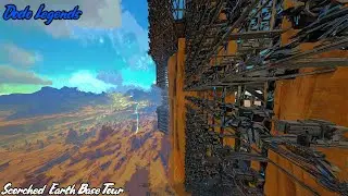 ARK - Fattest Central & Pillar Base Tour l Dodo Legends l - 4K (Scorched Earth)