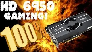 Playing on AMD RADEON HD 6950 2GB DDR5 256BITS at 100% (benchmarks)