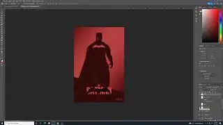 Making a Batman poster concept with Photoshop