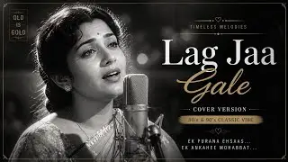 Lag Ja Gale ❤️  | Lata Mangeshkar Classic | Old is Gold | Emotional Bollywood Song 70s Vibes
