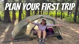 How to Plan Your FIRST Solo Backpacking Trip (Step-By-Step Beginner Guide)