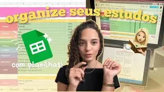 How I organize my study with spreadsheets | tour + how to use