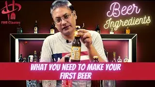 Ingredients for making Beer