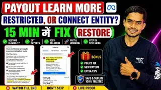 Facebook your payout account is restricted from monetising 📌| Fb Payout Disabled issue solved 2026 ✅