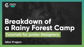 Terrain Project: Breakdown of a Rainy Forest Camp